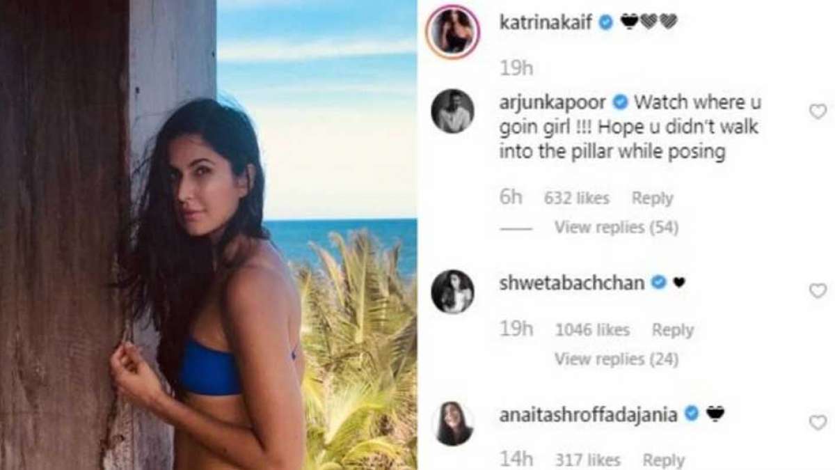 Arjun Kapoor's comment on Katrina Kaif picture Arjun Kapoor's comment on Katrina Kaif picture