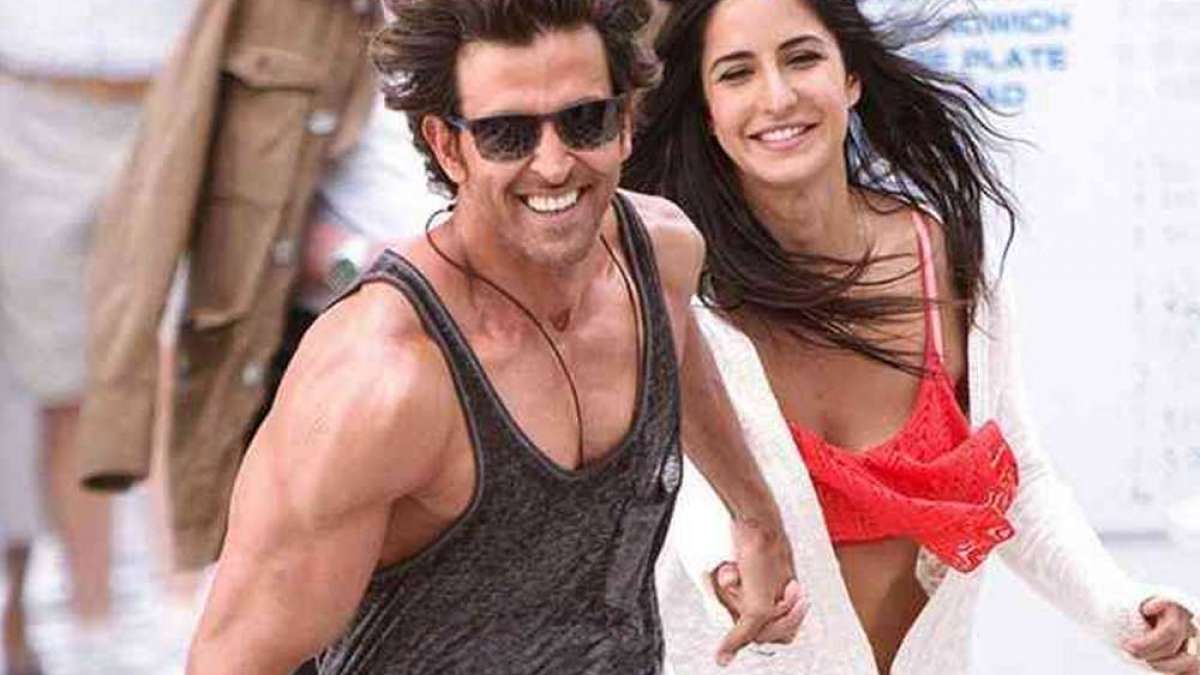 Hrithik Roshan and Katrina Kaif in a still from a movie Hrithik Roshan and Katrina Kaif in a still from a movie