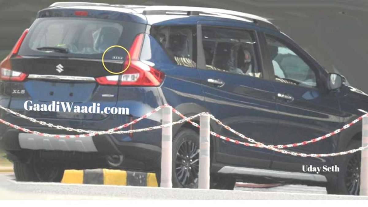 Spied: Maruti Suzuki XL6 ahead of launch in August (image: GaadiWaadi.com) Spied: Maruti Suzuki XL6 ahead of launch in August (image: GaadiWaadi.com)