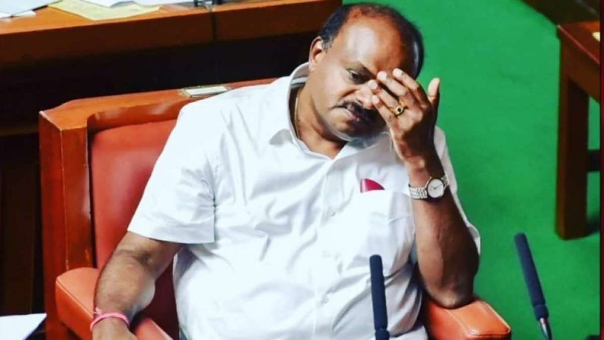 HD Kumaraswamy in Lok Sabha Assembly HD Kumaraswamy in Lok Sabha Assembly