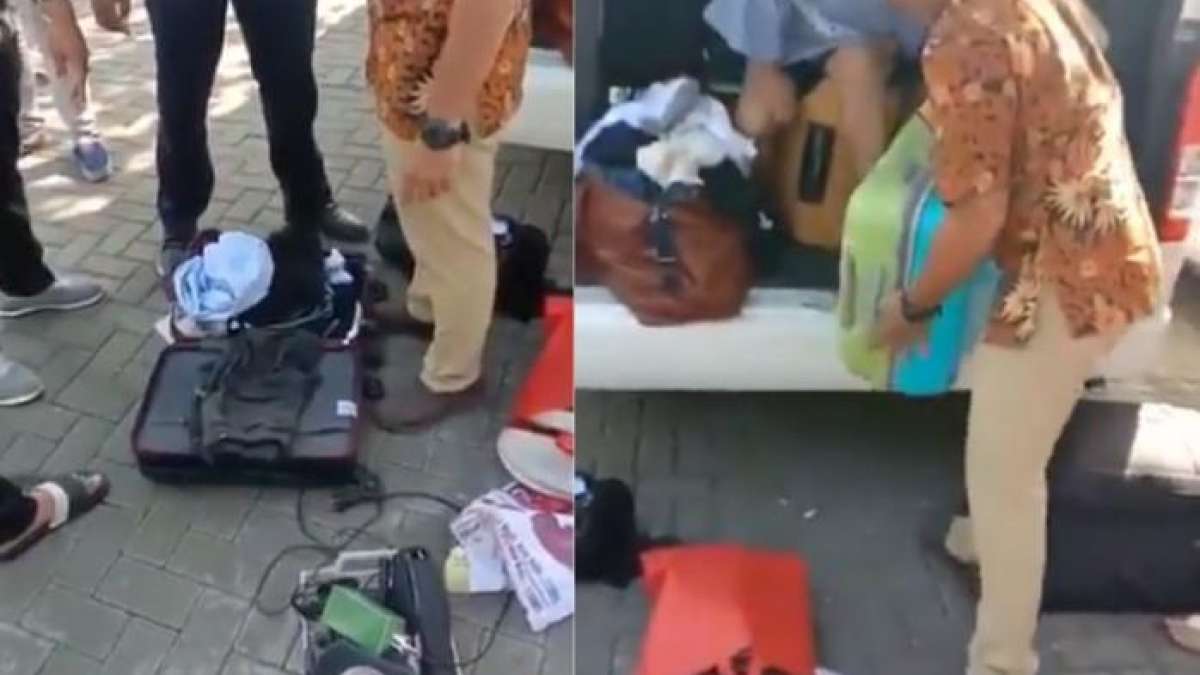 Indian family steals accessories from Bali hotel, video goes viral Indian family steals accessories from Bali hotel, video goes viral