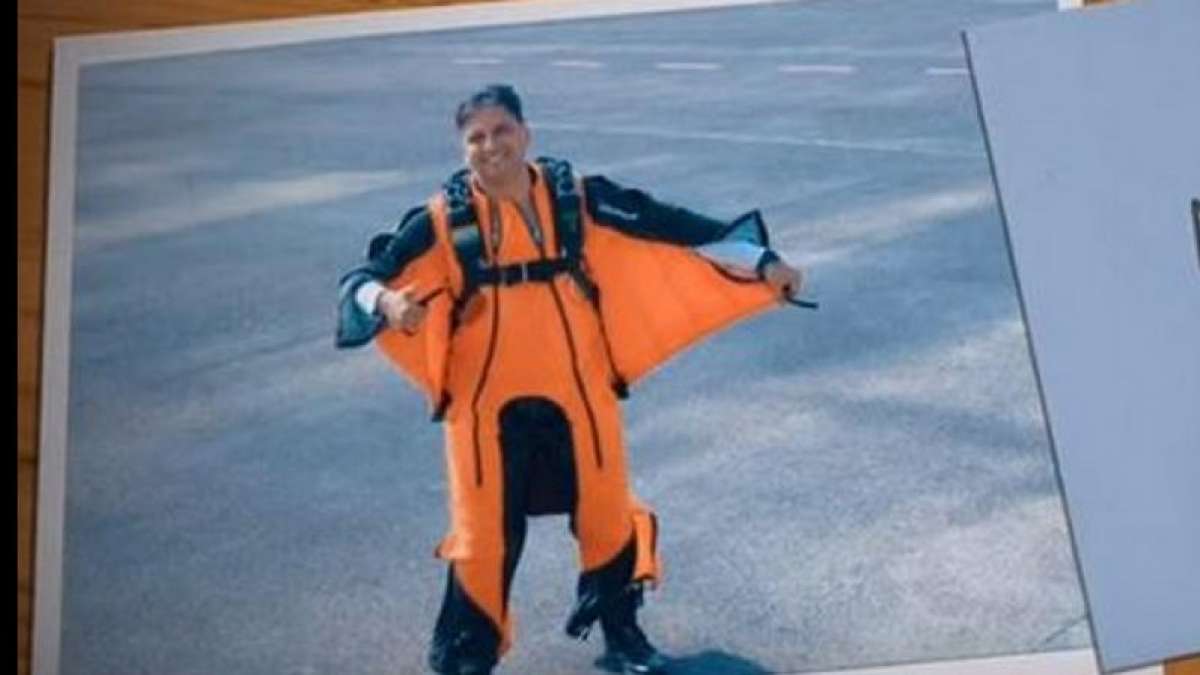 Tarun Chaudhri: First IAF officer to do wingsuit skydive jump Tarun Chaudhri: First IAF officer to do wingsuit skydive jump