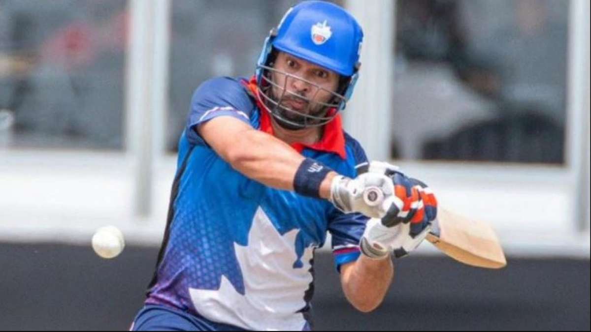 Yuvraj Singh shines in Canada Global T20 Yuvraj Singh shines in Canada Global T20