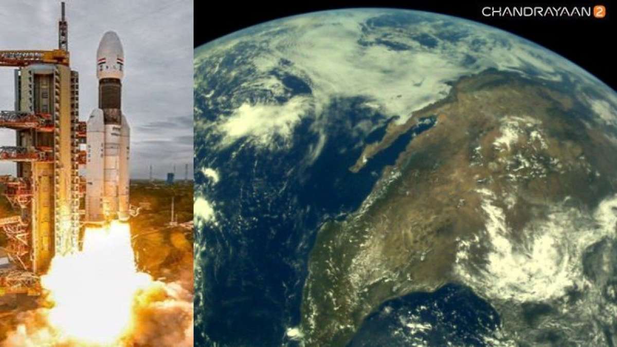 ISRO shares first pictures of Earth from Chandrayaan-2 ISRO shares first pictures of Earth from Chandrayaan-2