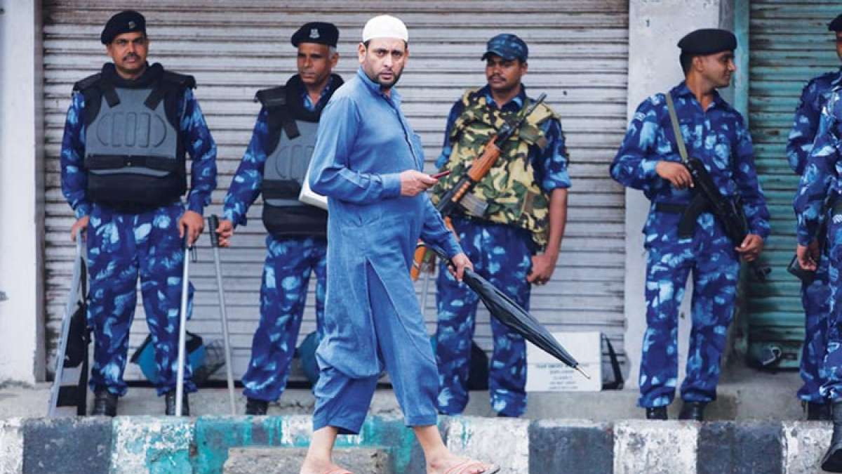 Tight security in Jammu and Kashmir ahead of Eid celebrations Tight security in Jammu and Kashmir ahead of Eid celebrations