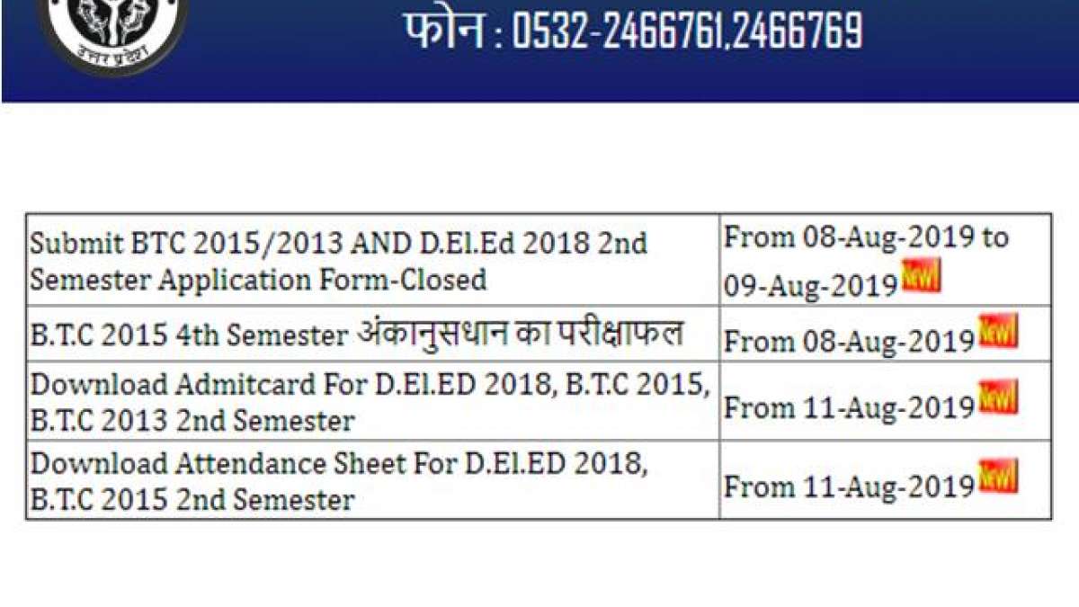 UP BTC Admit Card 2019 Released at btcexam.in; How to Download UP BTC Admit Card 2019 Released at btcexam.in; How to Download