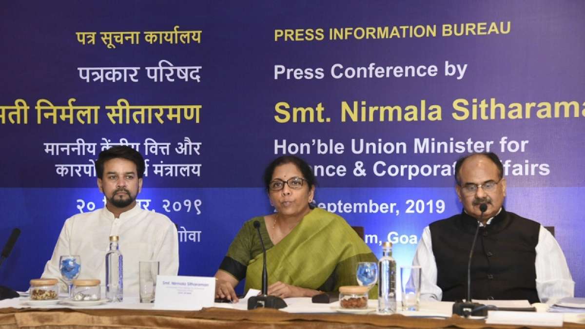 GST Meet 2019: Nirmala Sitharaman announces 4 economy boosters GST Meet 2019: Nirmala Sitharaman announces 4 economy boosters