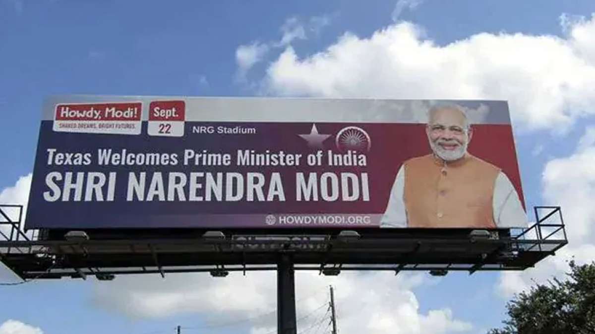 HowdyModi: PM Modi to receive cheer from strong 50,000 people HowdyModi: PM Modi to receive cheer from strong 50,000 people