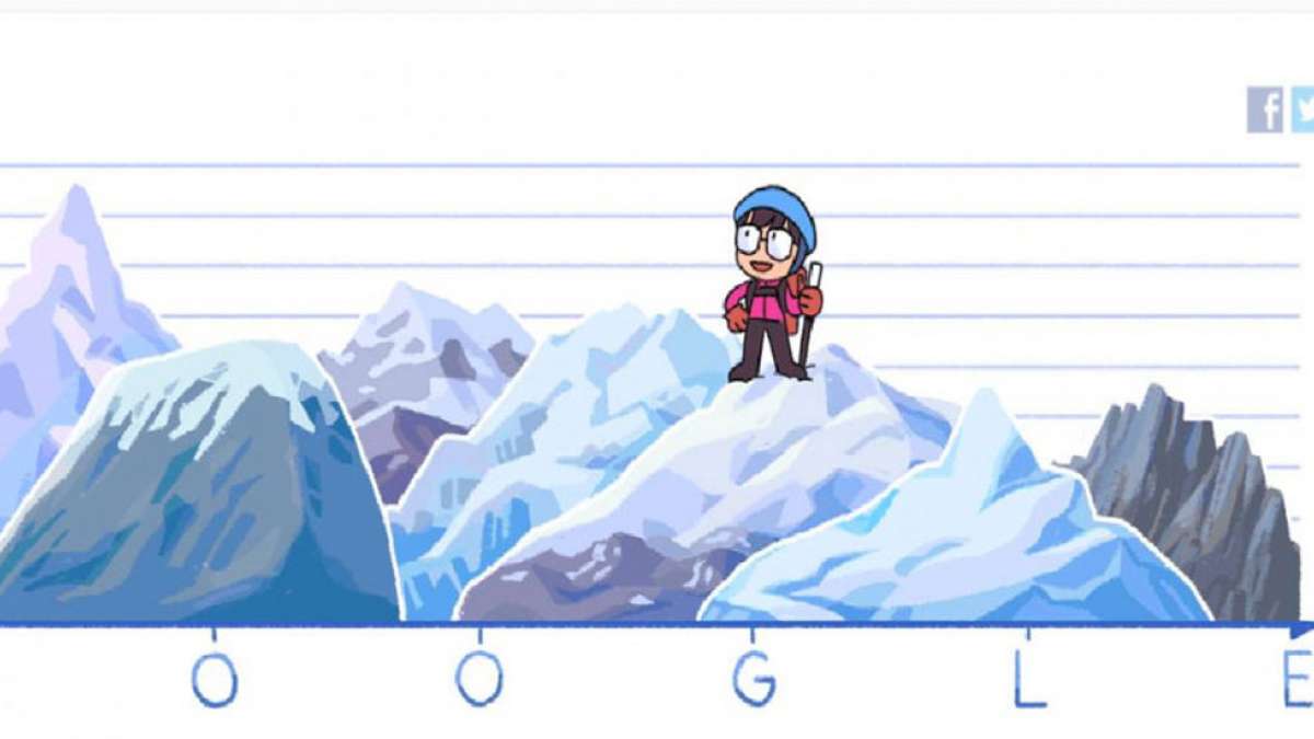 Google Doodle celebrates Junko Tabei’s 80th birthday Google Doodle celebrates Junko Tabei’s 80th birthday