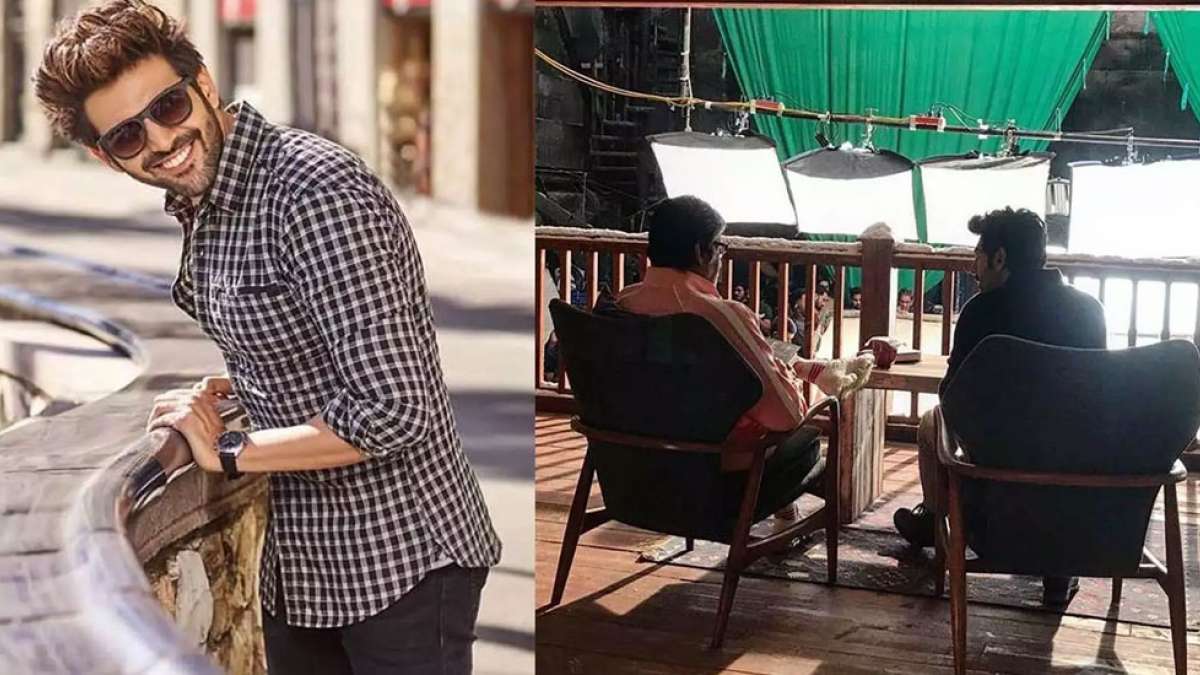 Watch Video: Kartik Aaryan's fanboy moment with Amitabh Bachchan Watch Video: Kartik Aaryan's fanboy moment with Amitabh Bachchan