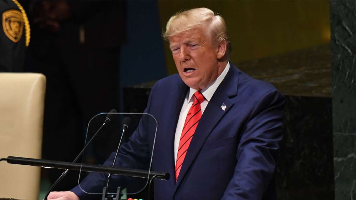 In UN Speech, Donald Trump criticizes China's trade policies In UN Speech, Donald Trump criticizes China's trade policies