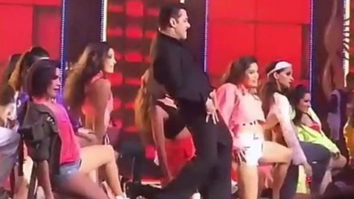 'Bigg Boss 13' Premier shoot: Salman Khan's dance on 'Kick' song goes viral 'Bigg Boss 13' Premier shoot: Salman Khan's dance on 'Kick' song goes viral