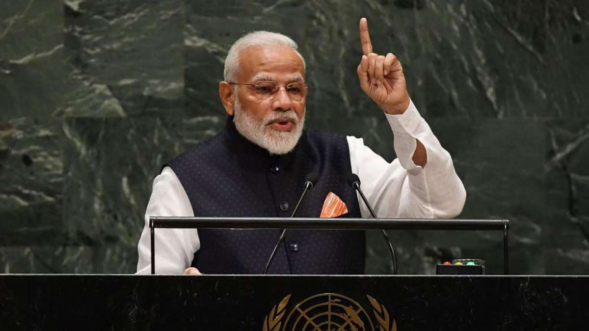 World has to unite against terrorism: PM Modi in UNGA speech World has to unite against terrorism: PM Modi in UNGA speech