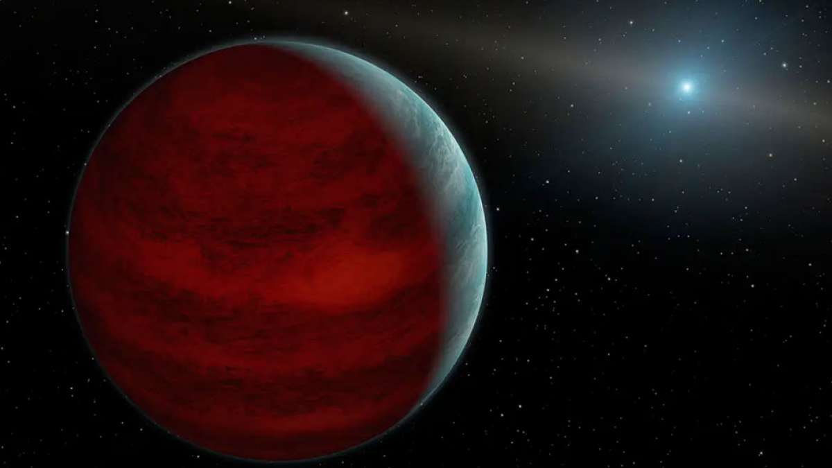 Astronomers spot a gigantic planet orbiting small stars Astronomers spot a gigantic planet orbiting small stars