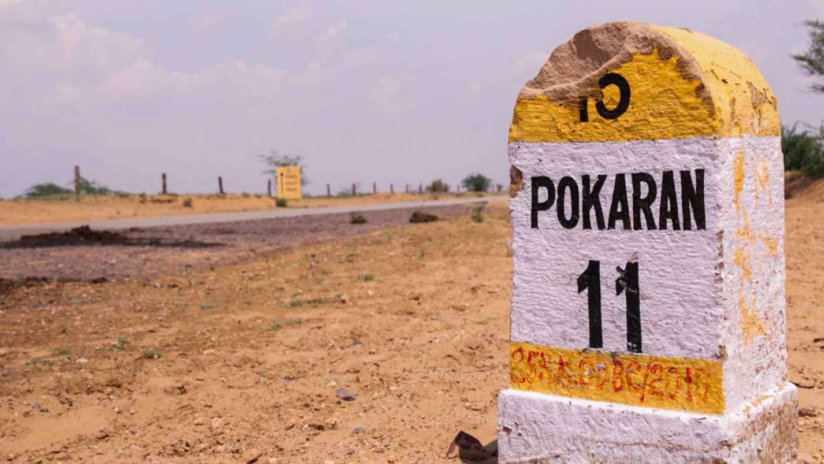 Pokhran blasts create panic in the area Pokhran blasts create panic in the area