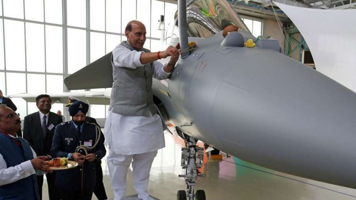 India gets 1st out of 36 Rafale jets from France India gets 1st out of 36 Rafale jets from France
