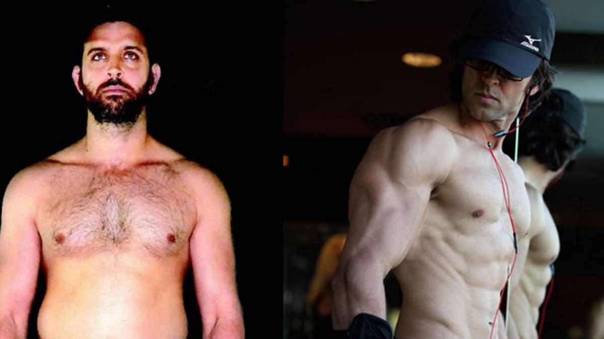 From fat to fab, Hrithik Roshan's transformation image goes viral From fat to fab, Hrithik Roshan's transformation image goes viral