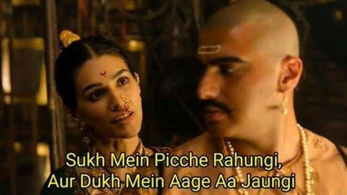 A still from Panipat trailer showcasing Kriti Sanon and Arjun Kapoor A still from Panipat trailer showcasing Kriti Sanon and Arjun Kapoor